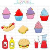 Clipart's - Fast Food