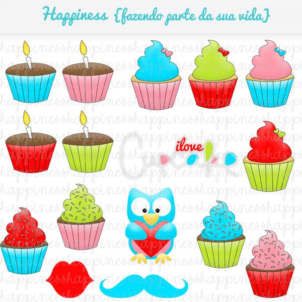 Clipart's - Cupcake